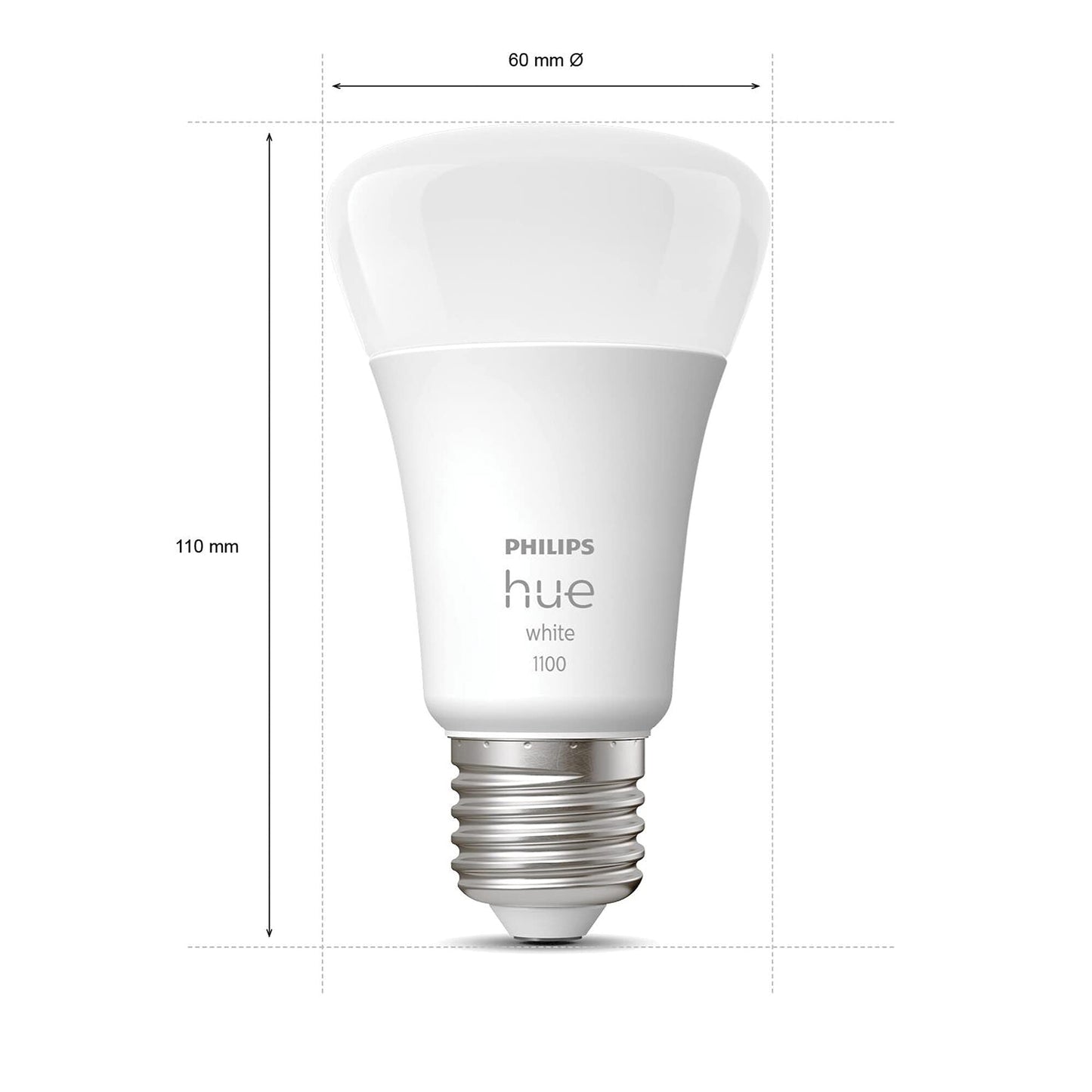 Philips Hue White Single Smart Bulb LED [B22 Bayonet Cap