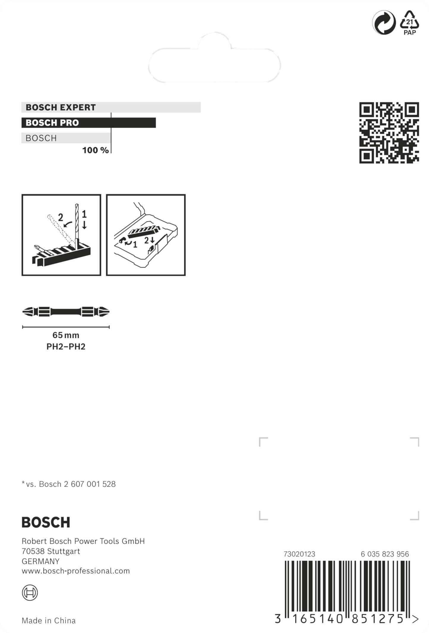 Bosch Accessories Screwdriver Set