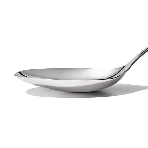 OXO Good Grips Nylon Cooking Spoon - Dishwasher Safe Kitchen Spoon for Non-Stick Cookware - Black, for Sauces and More