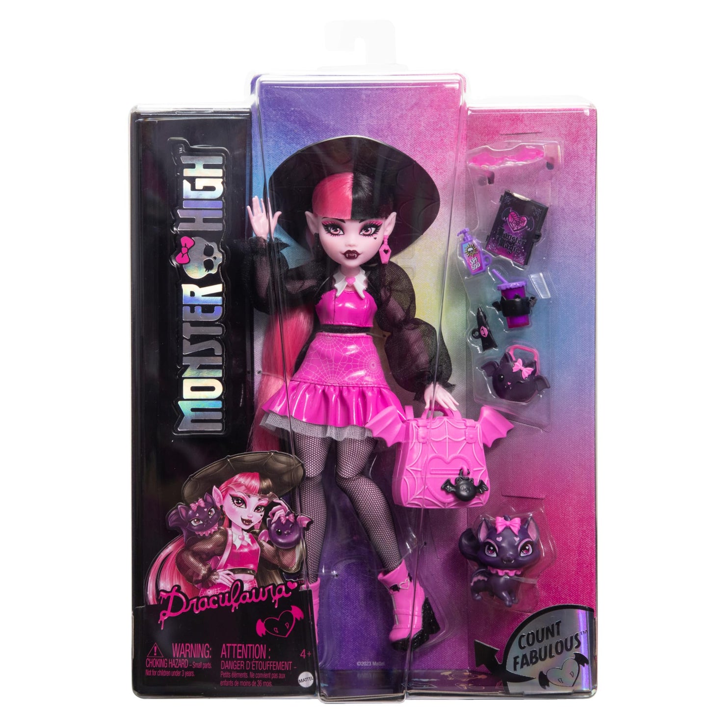 Monster High Draculaura Doll, Fashion Vampire Doll
