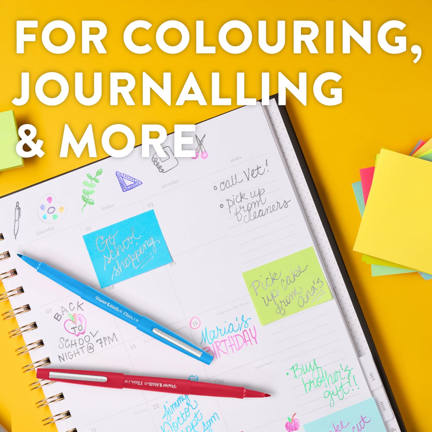 Paper Mate Flair DUAL Felt Tip Pens