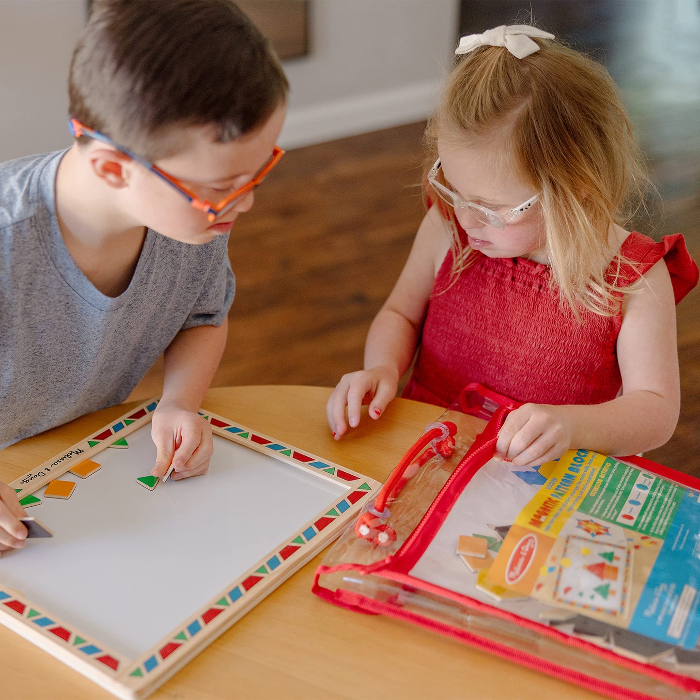 Melissa & Doug magnetisches Musterblockset