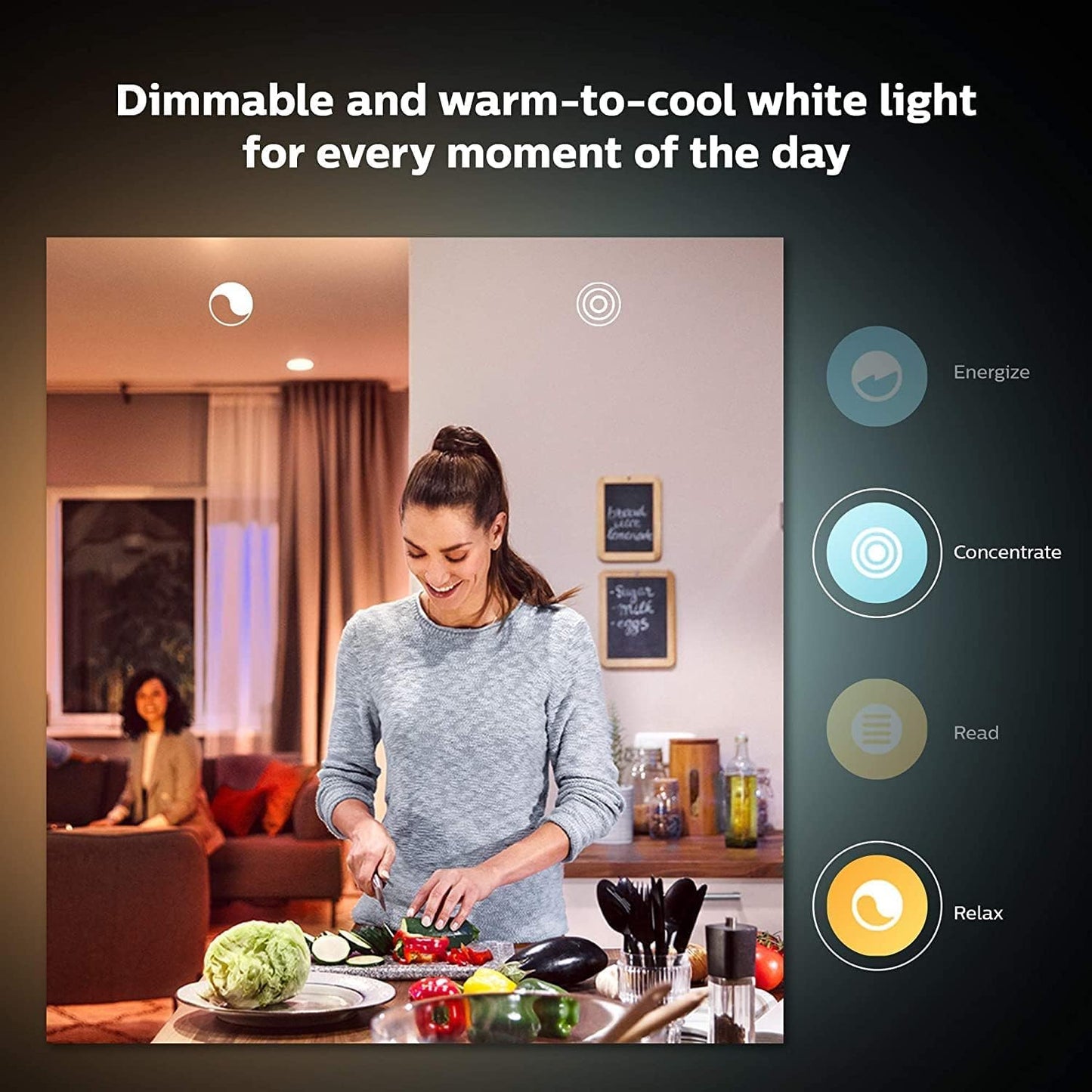 Philips Hue New White Ambiance Smart Light Bulb