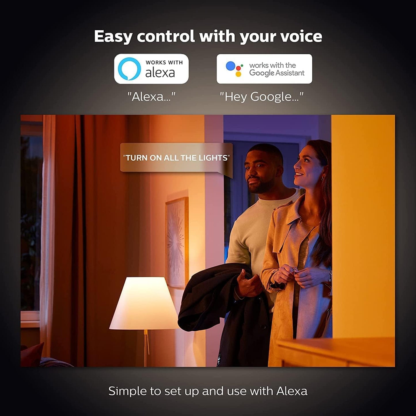 Philips Hue New White Ambiance Smart Light Bulb