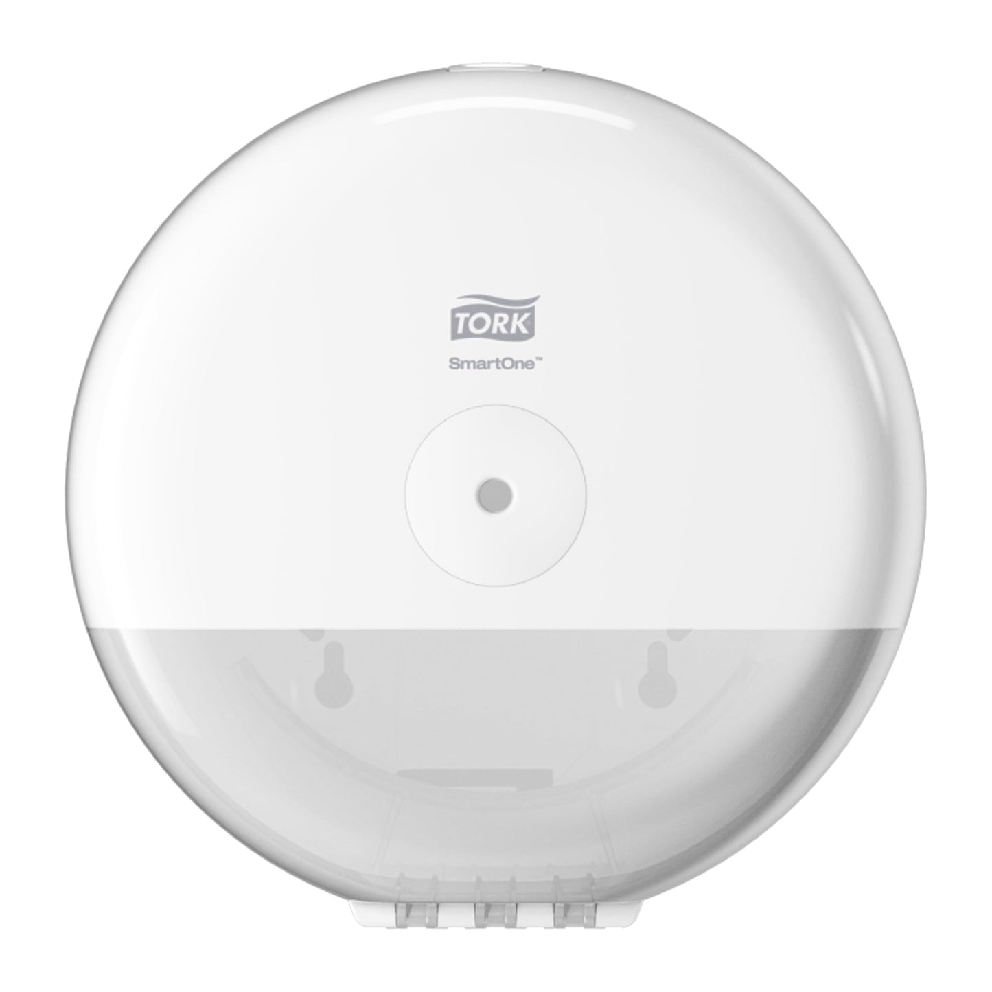 Tork SmartOne Mini Toilet Paper Roll Wall Mounted Dispenser White T9, Elevation Range, 681000