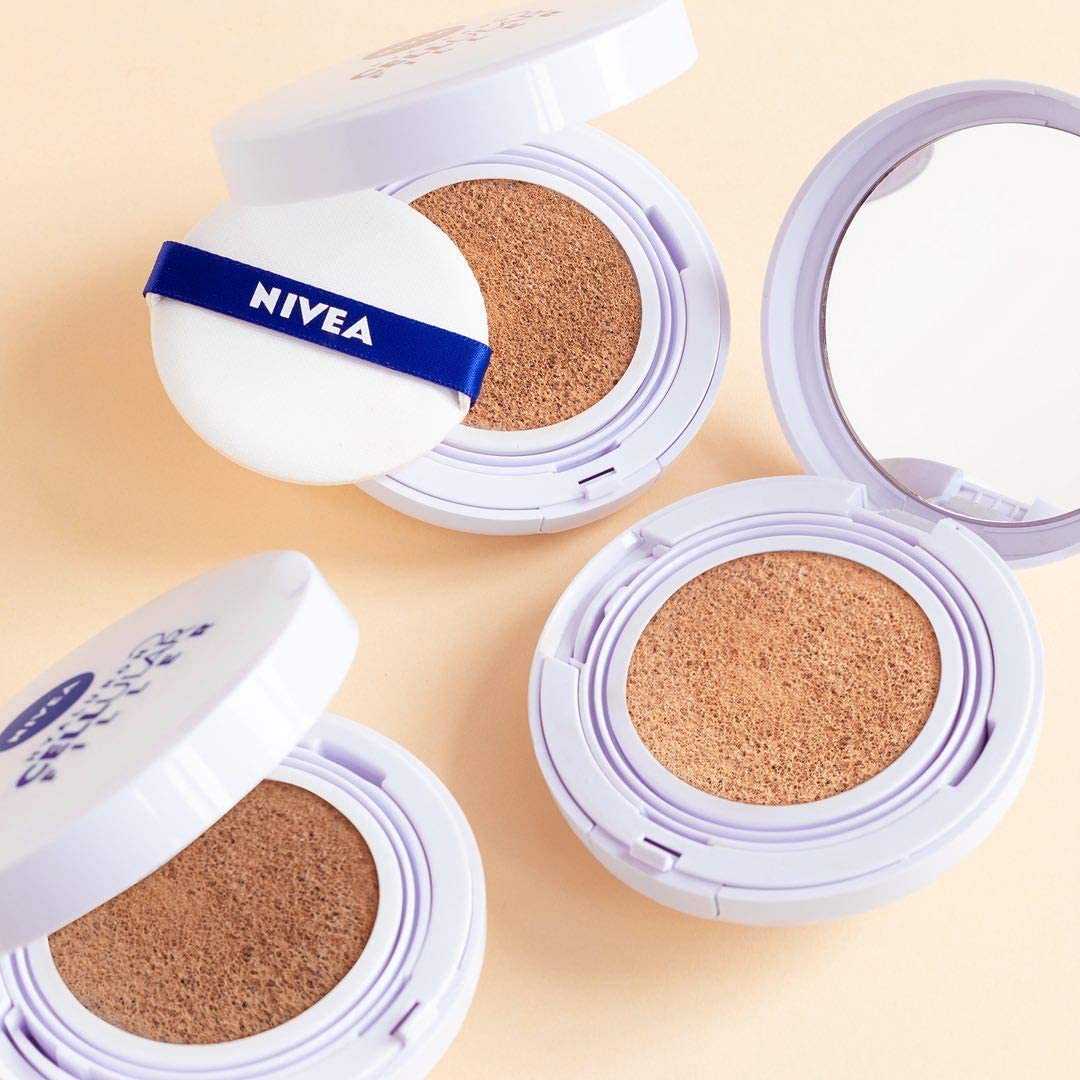 NIVEA 3-in-1 Anti-Age Care Pillow for Natural Tint and Moisture, for Medium Skin Types, 15 ml