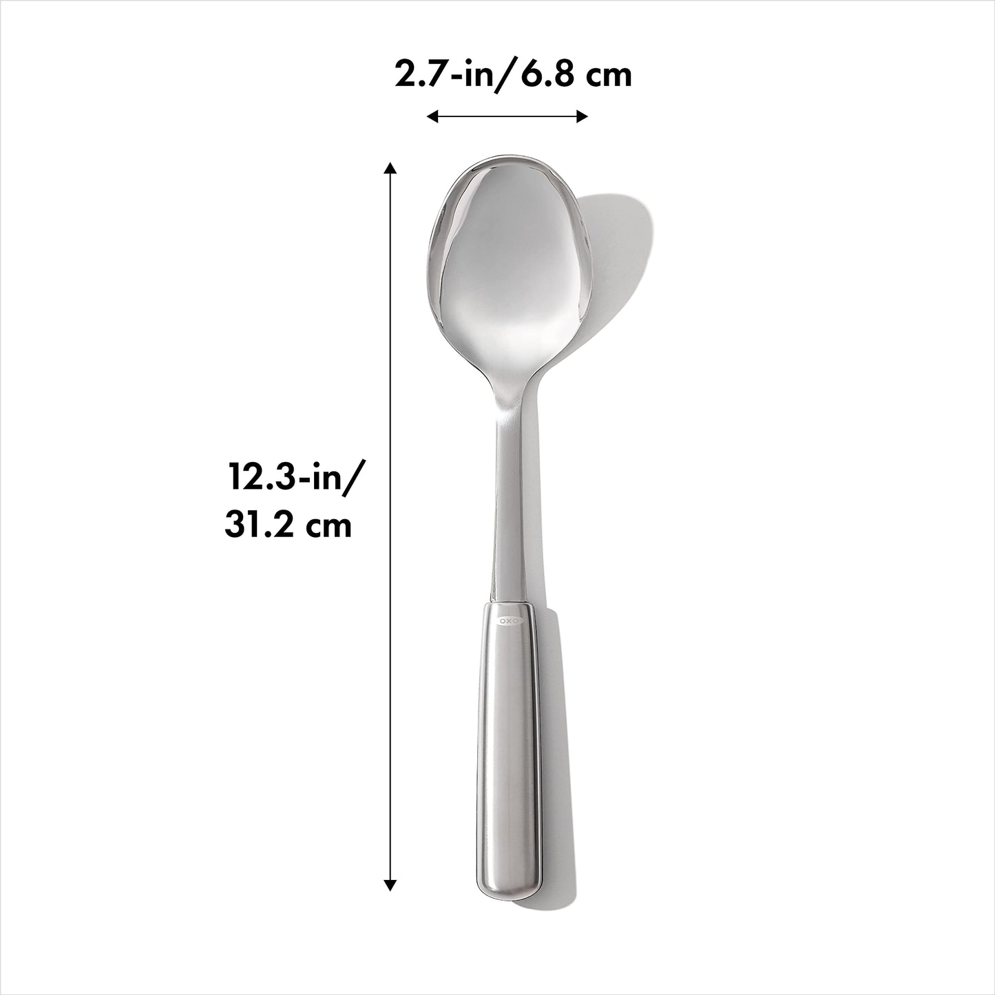 OXO Good Grips Nylon Cooking Spoon - Dishwasher Safe Kitchen Spoon for Non-Stick Cookware - Black, for Sauces and More