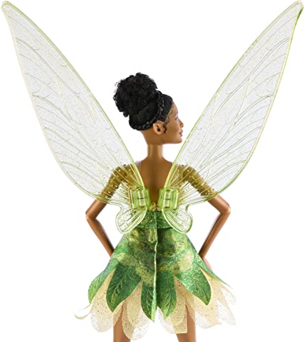 Disney Movie Peter Pan & Wendy Toys, Tinker Bell Fairy Doll with Wings Inspired by Disney’s Peter Pan & Wendy, Gifts for Kids, HNY37