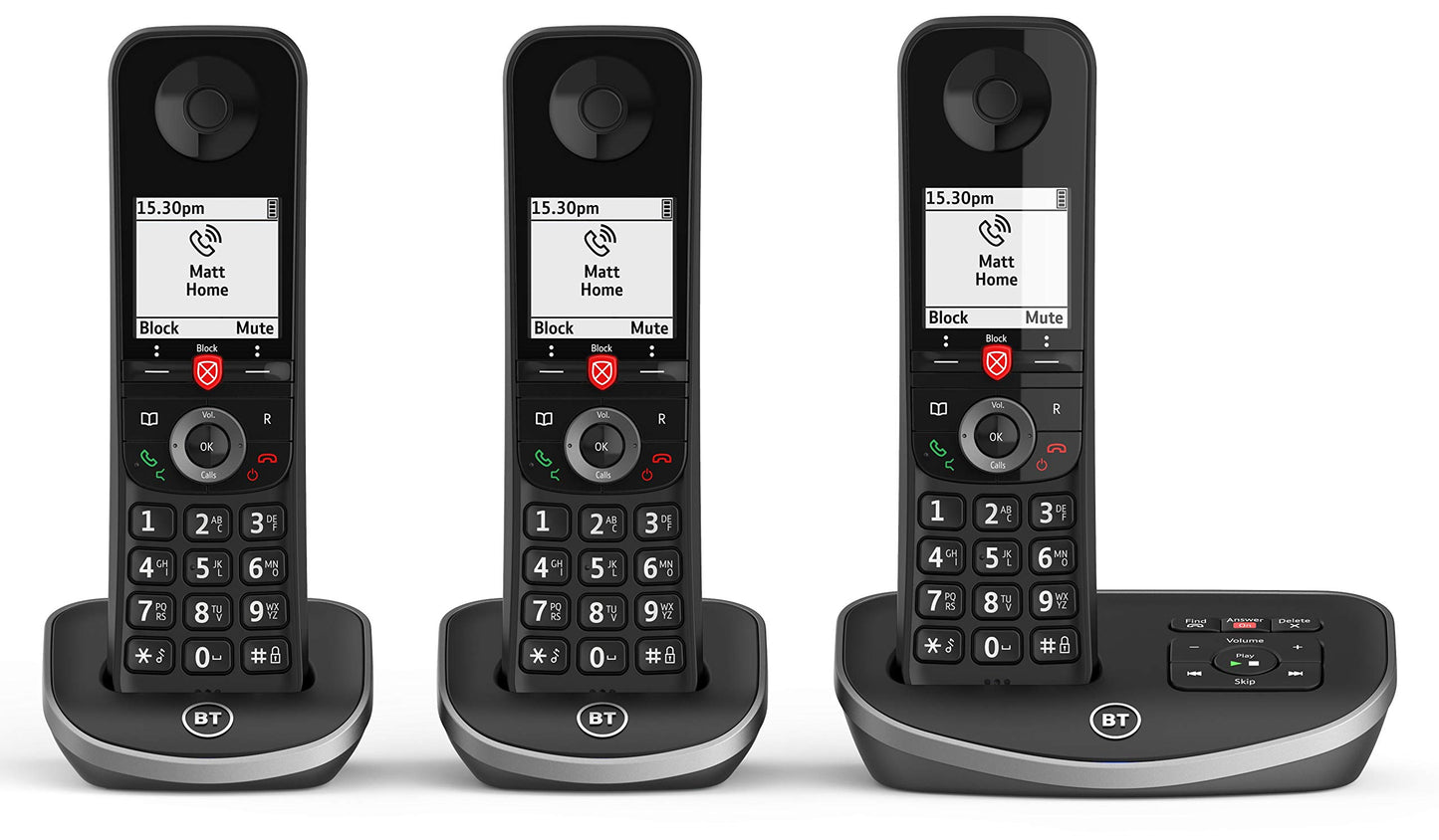 BT Advanced Cordless Home Phone with 100% Nuisance Call Blocking and Answer Machine
