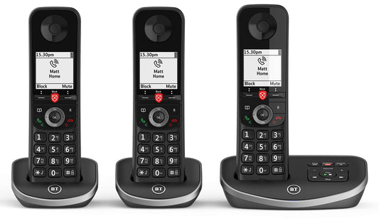 BT Advanced Cordless Home Phone with 100% Nuisance Call Blocking and Answer Machine