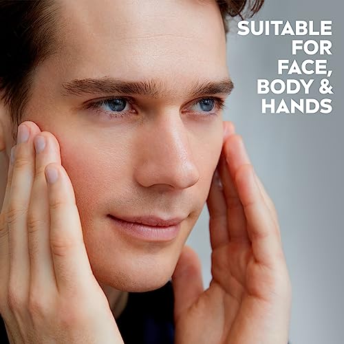 NIVEA Men Creme Pack of 5 (5 x 150 ml), Intensive Everyday Face, Body and Hand Cream with Vitamin E, Moisturising Cream For The Whole Body