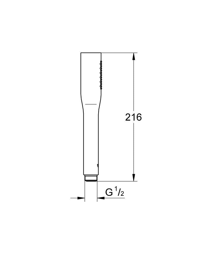 GROHE Vitalio Get | Brause- und Duschsysteme - Handbrause | 1 Strahlart | 27458000