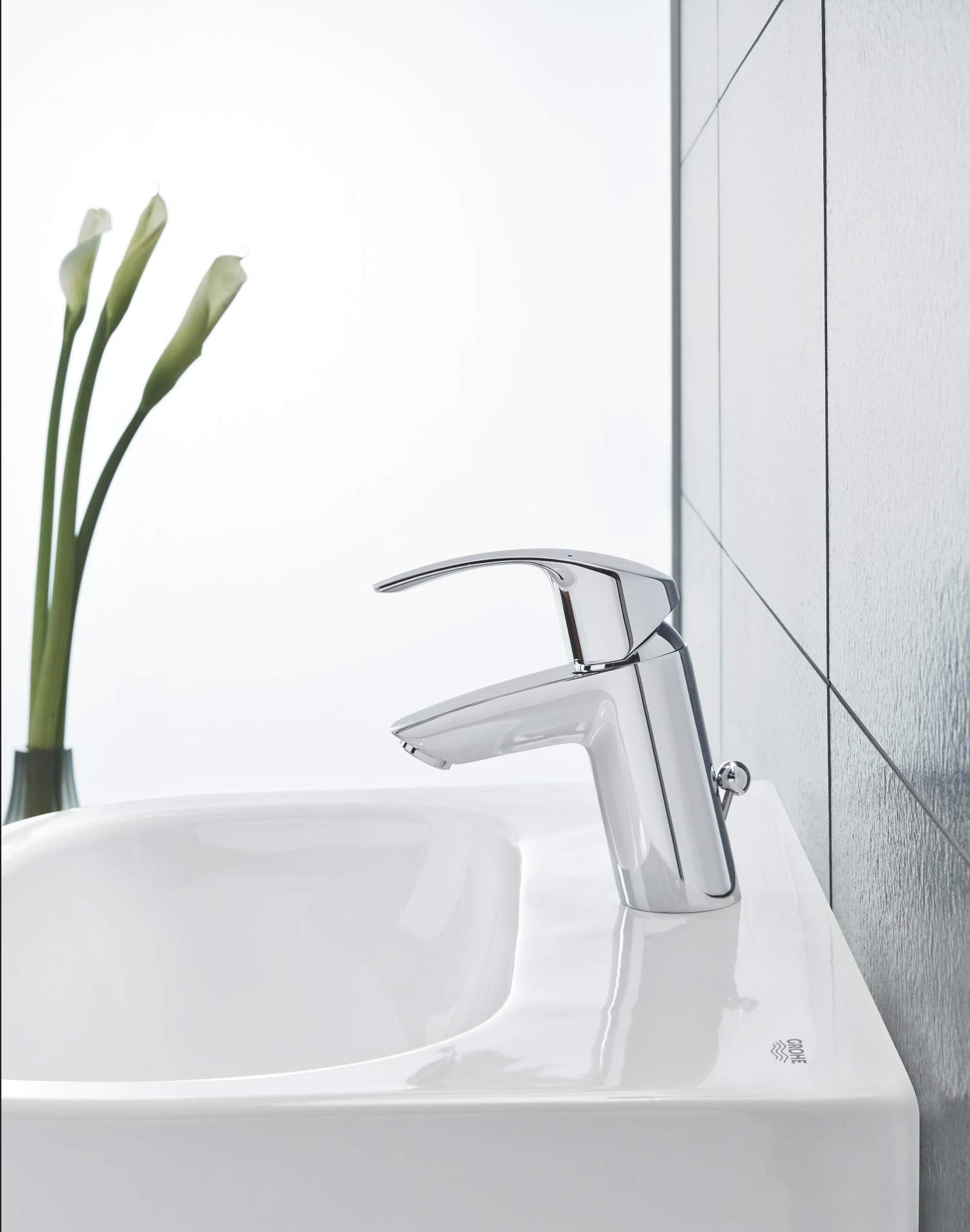 GROHE 33265002 | Eurosmart Basin Tap | S | Pop-Up Waste