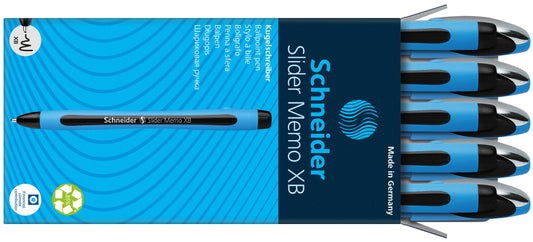 Schneider Slider Memo XB Ballpoint Pen Pack of 10