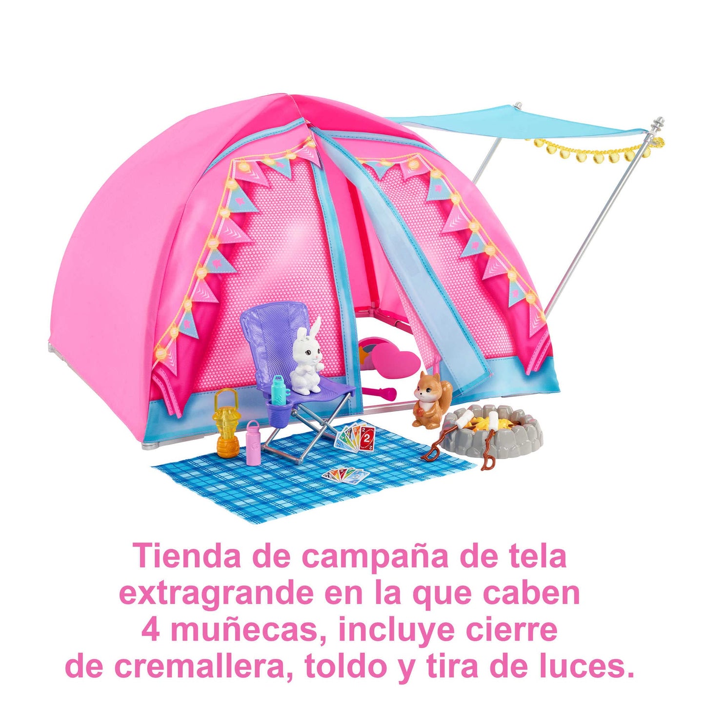 Barbie Dream Camper Vehicle, 2.5 Feet Tall with Pool, Slide and 60+ Accessories