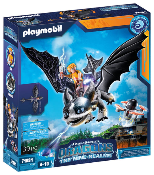 Playmobil Dragons 71081 The Nine Realms Thunder and Tom