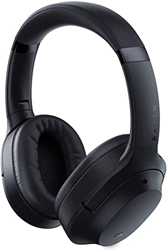 Razer Opus - Active Noise Cancelling ANC Wireless Headphones (THX Audio Tuning, 25 Hr Battery Life, Bluetooth 5.0, 3.5mm Jack Compatible