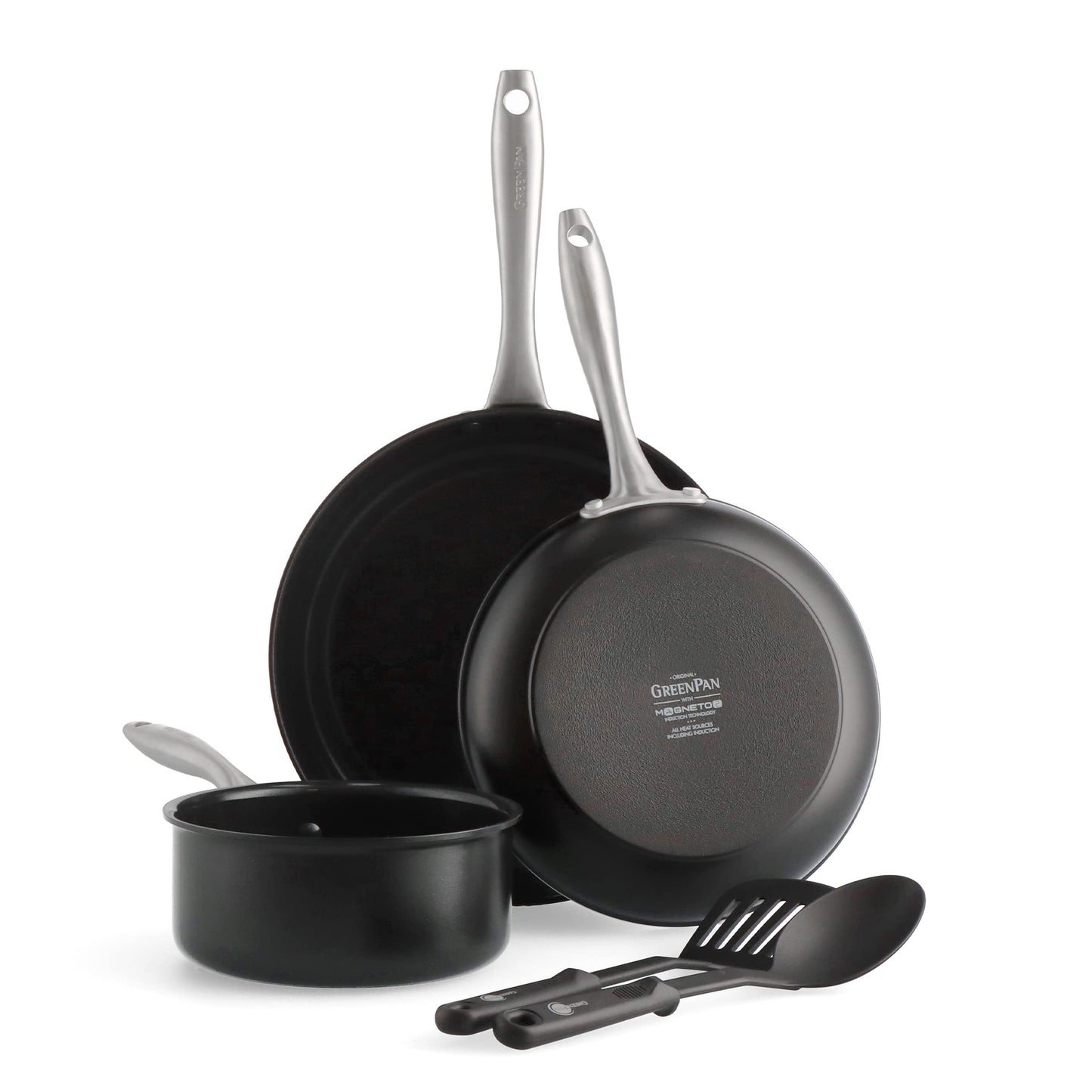 GreenPan Lima Midnight Hard Anodized Healthy Ceramic Nonstick