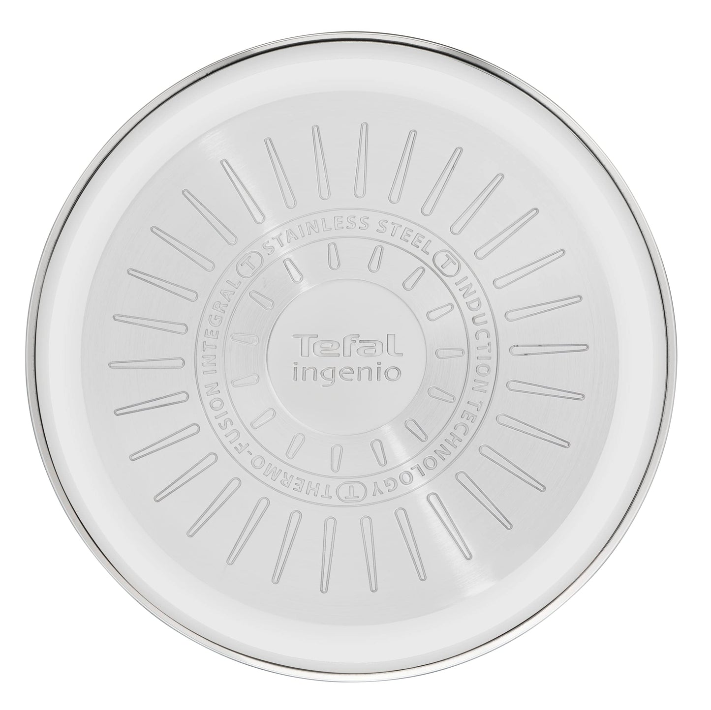 TEFAL L9733502 INGENIO PREFERENCE Sauteuse 24 cm, inox, antiadhésif, poignée vendue séparément, tous feux dont induction,
