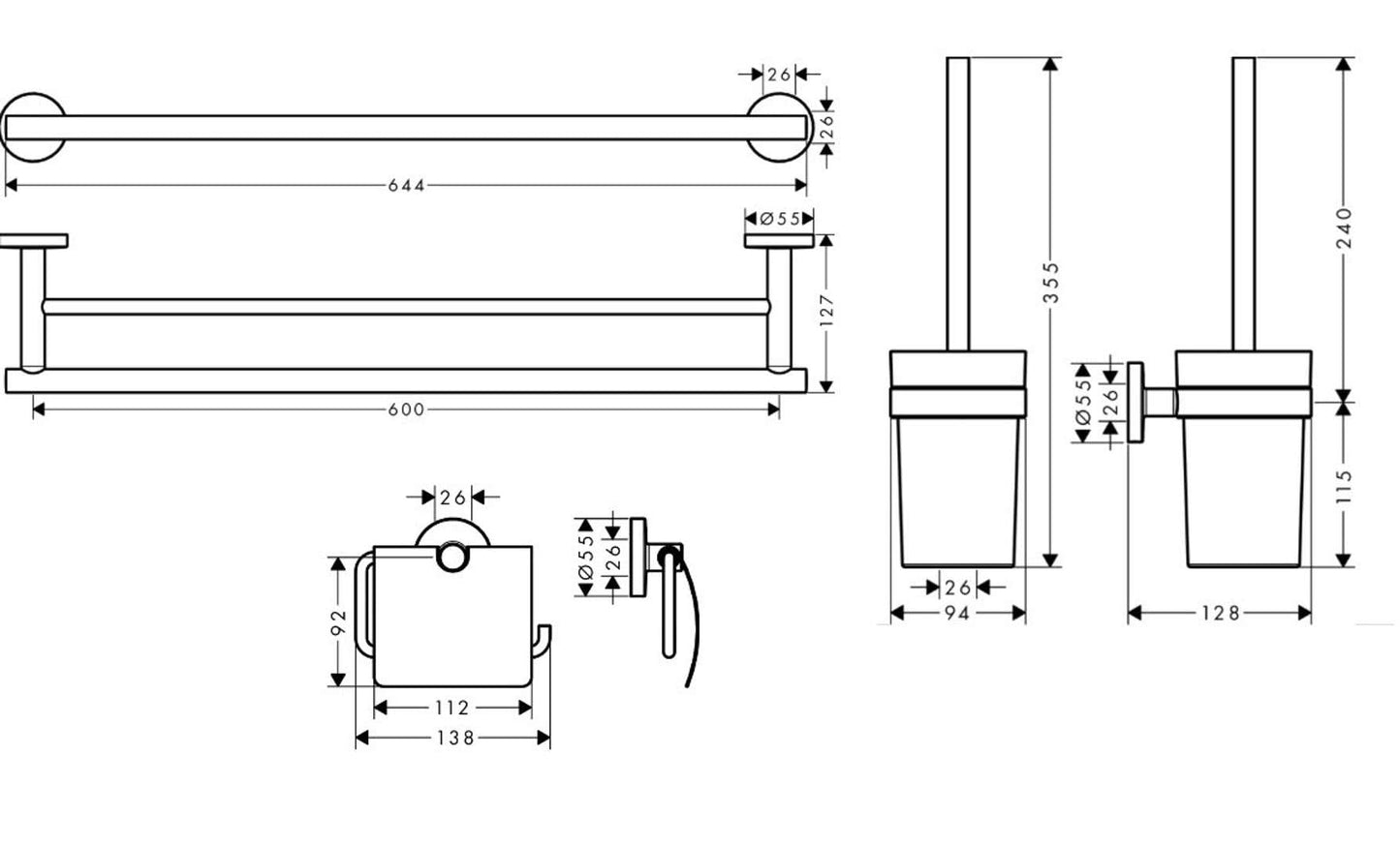 hansgrohe Chrome