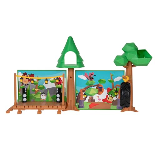 Adopt Me! Coffee Shop and Playground Large Playset - Top Online Game - Exclusive Virtual Item Code Included - Featuring Your Favourite Pets, Characters, and Playscapes - Ages 6+