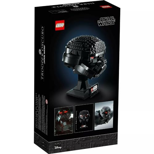 Lego 75343 Star Wars Dark Trooper Helmet Collection Wars Adult toy building block