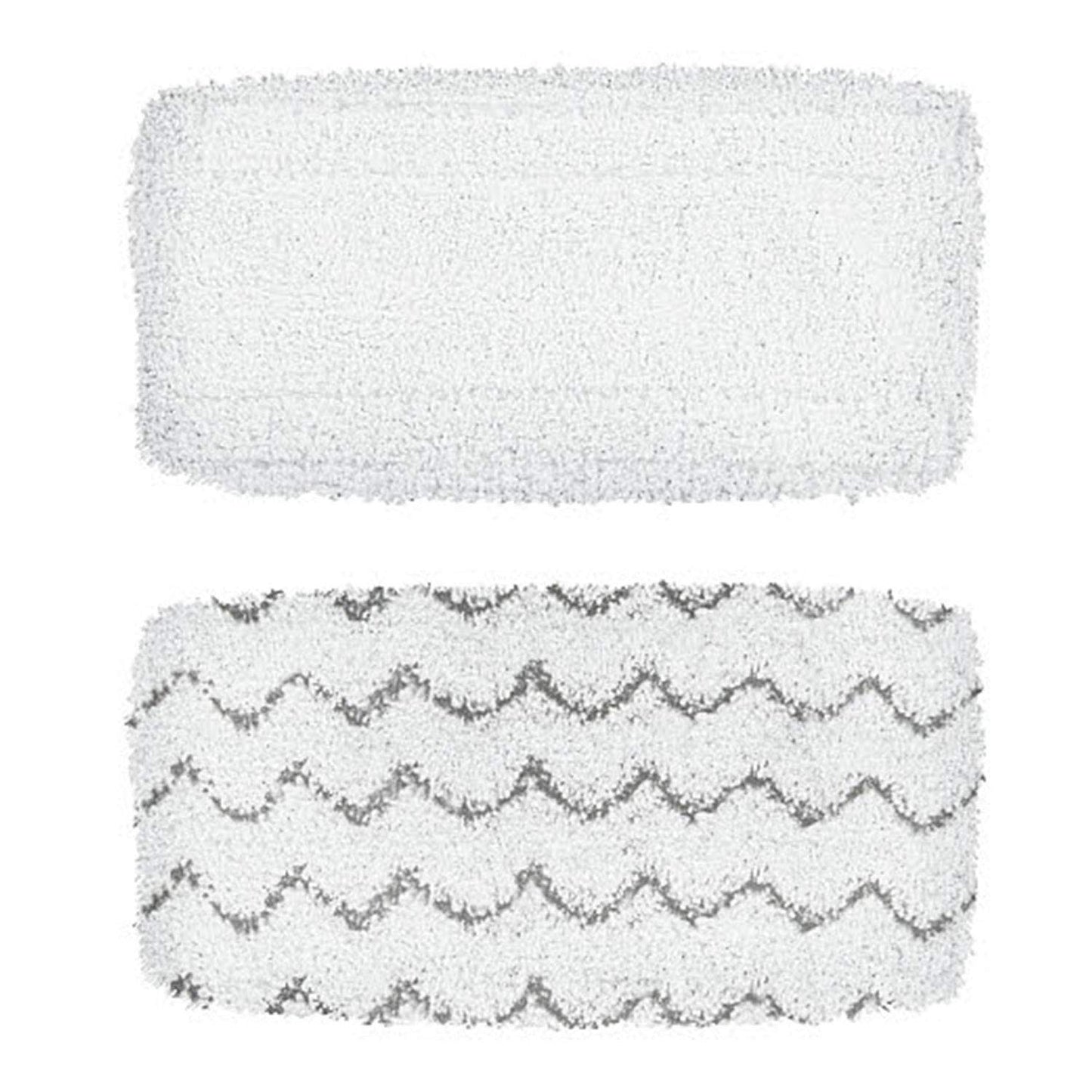 BISSELL Vac & Steam Mop Pads | Replacement Mop Pad For BISSELL Vac & Steam | 1 Delicate Pad, 1 Scrubbing Pad | 1252