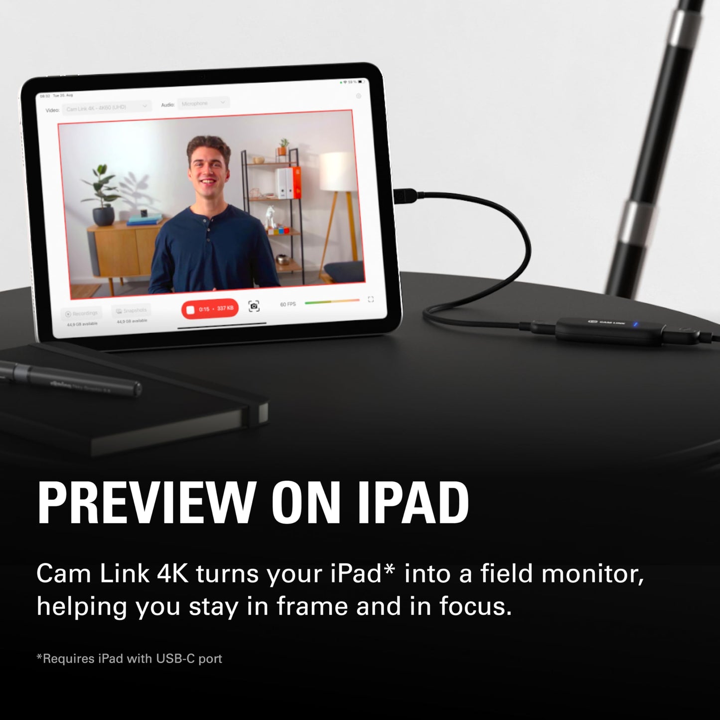 Elgato Cam Link broadcast live and record