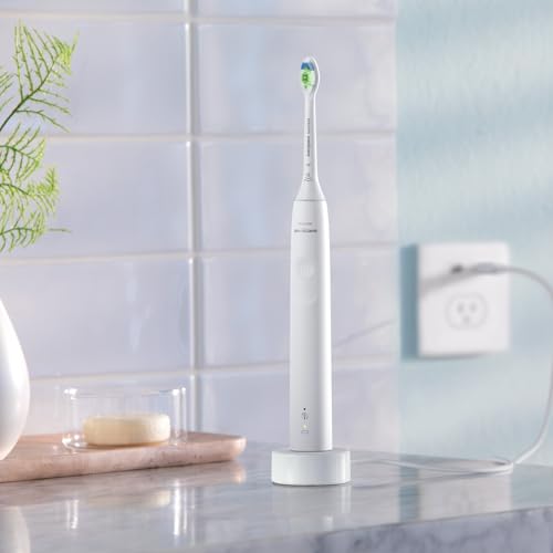 Philips Sonicare ProtectiveClean 4300 Electric Toothbrush, Sonic Toothbrush with Two Intensity Levels, Pressure Sensor and Timer