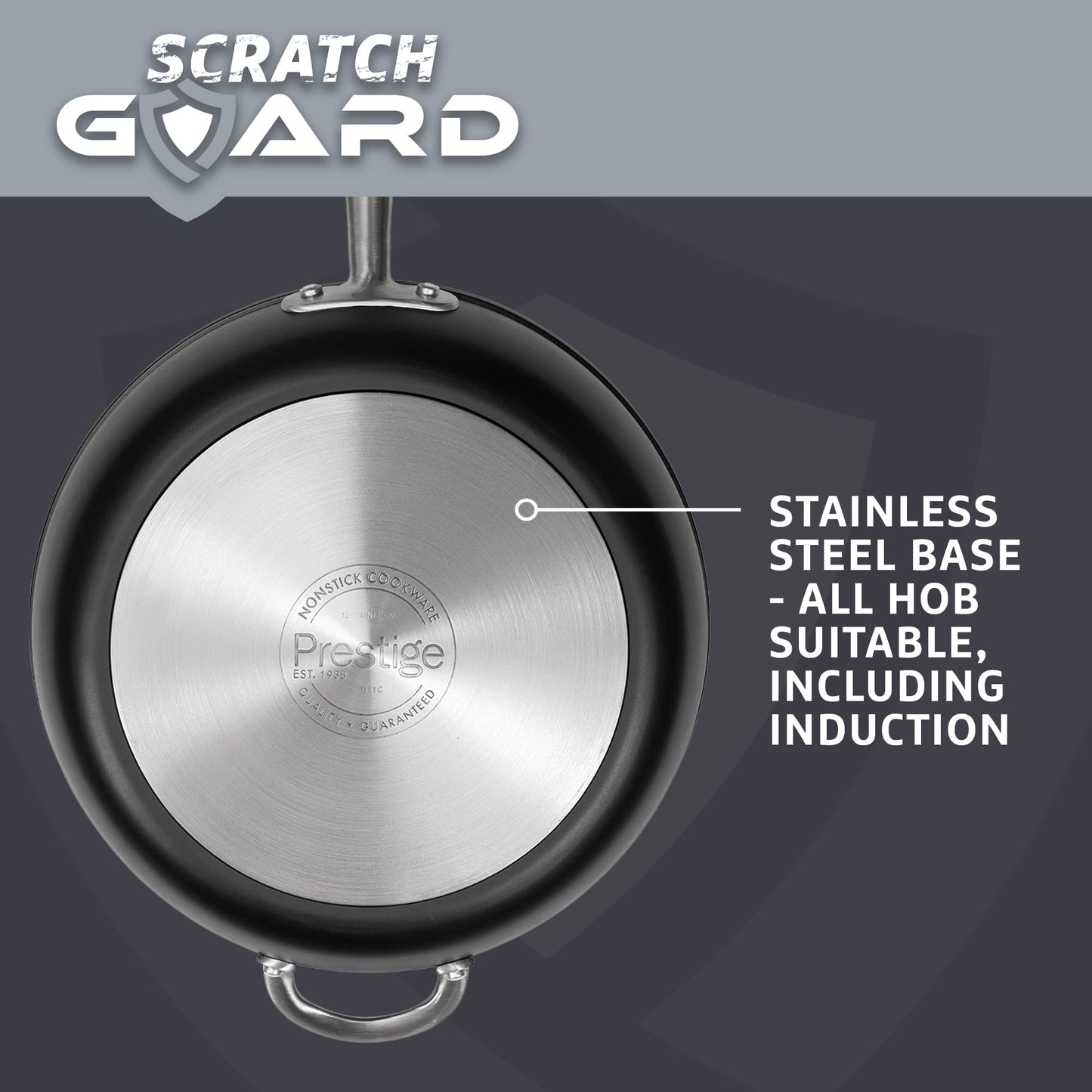 Prestige Scratch Guard Non Stick Pots and Pans