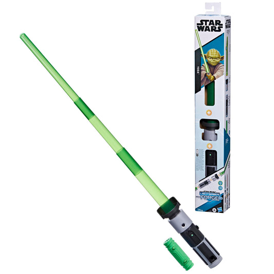 Star Wars Lightsaber Forge Yoda, Green Customizable Electronic Lightsaber, Toys for Kids