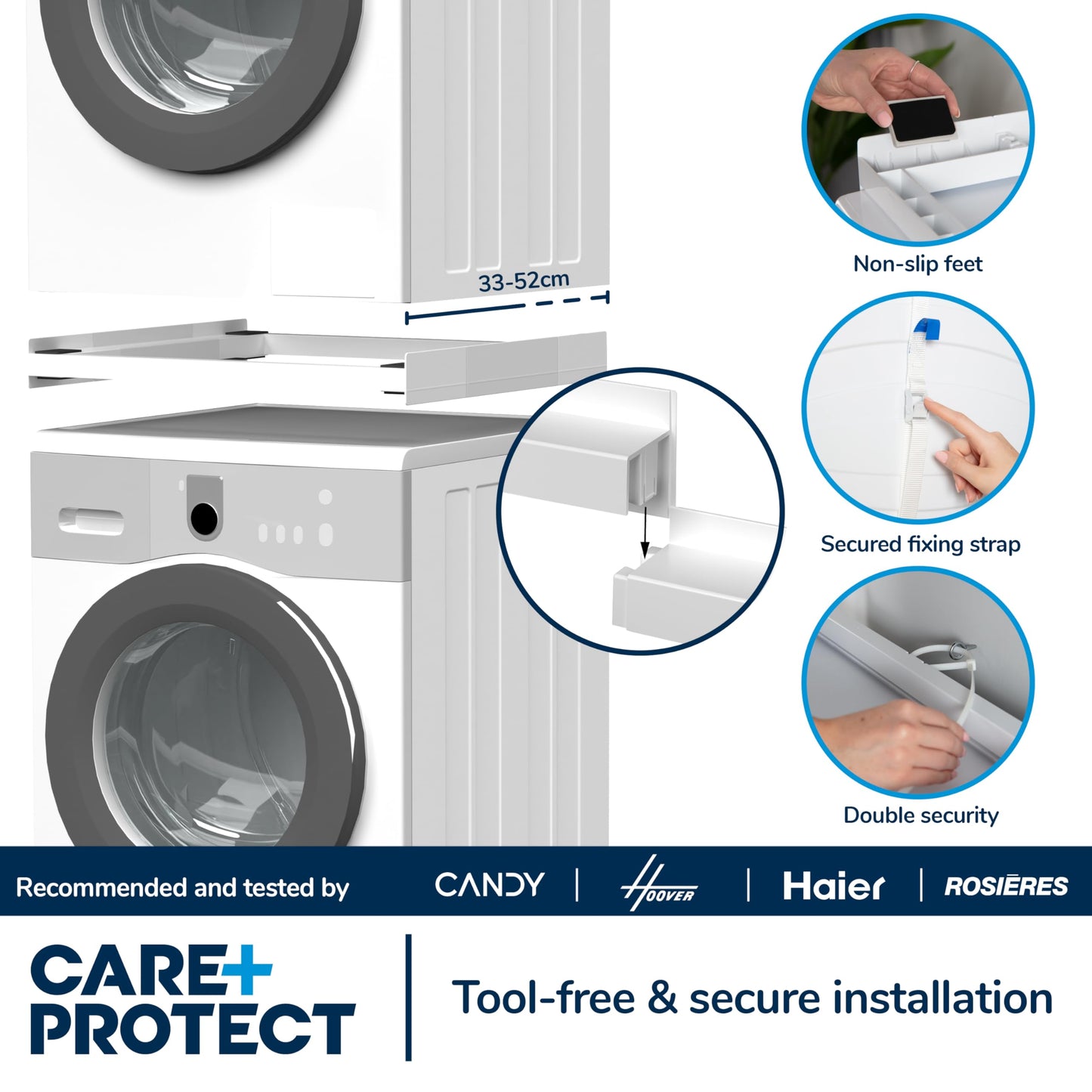 CARE+PROTECT Universal Stacking Kit