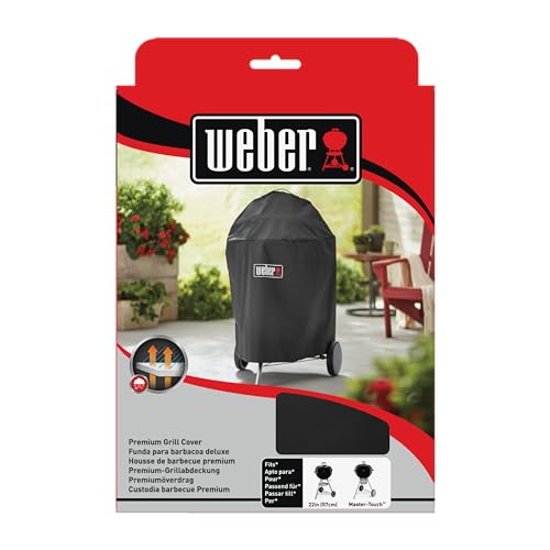 Weber 57 cm Luxus Abdeckhaube Protective Waterproof Cover