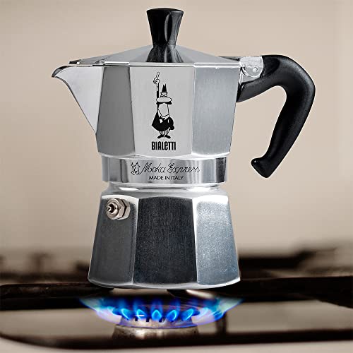 Bialetti Moka Express Aluminium Stovetop Coffee Maker