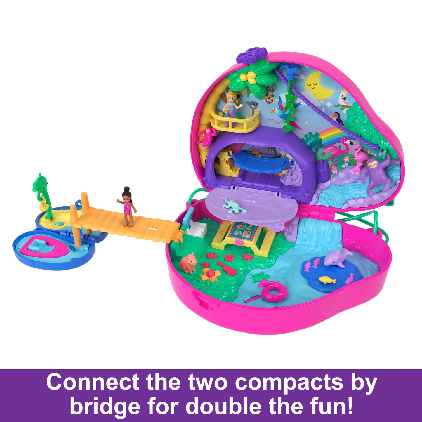 Polly Pocket Playset and Travel Toy