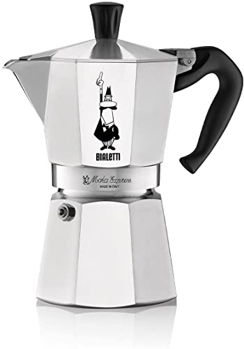 Bialetti Moka Express Aluminium Stovetop Coffee Maker