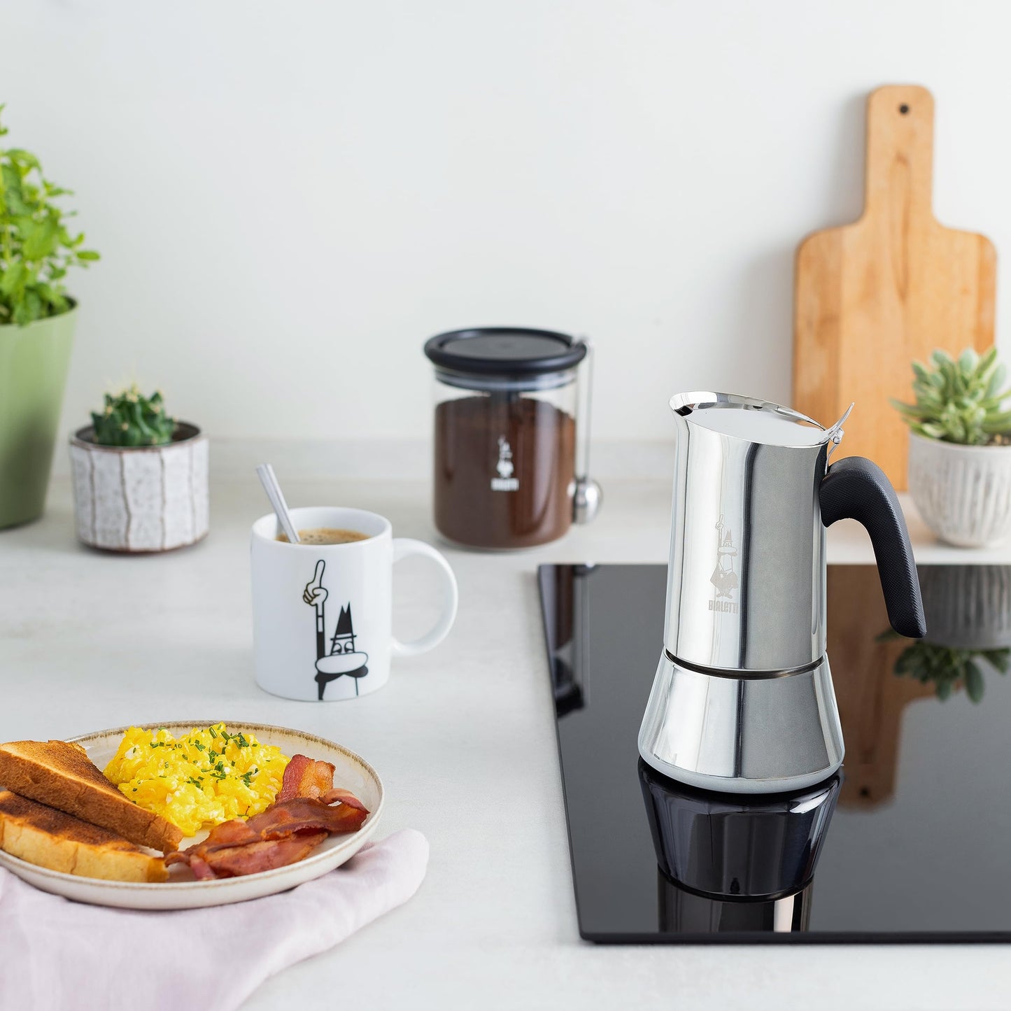 Bialetti New Venus Steel Coffee Maker