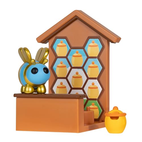 Adopt Me! Coffee Shop and Playground Large Playset - Top Online Game - Exclusive Virtual Item Code Included - Featuring Your Favourite Pets, Characters, and Playscapes - Ages 6+