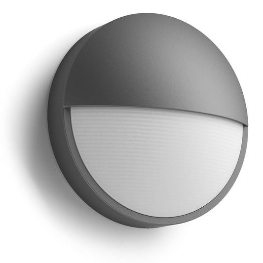 Philips myGarden Capricorn LED Outdoor Wall Light with Motion Sensor, 1 x 6 W Integrated LED Light - Black