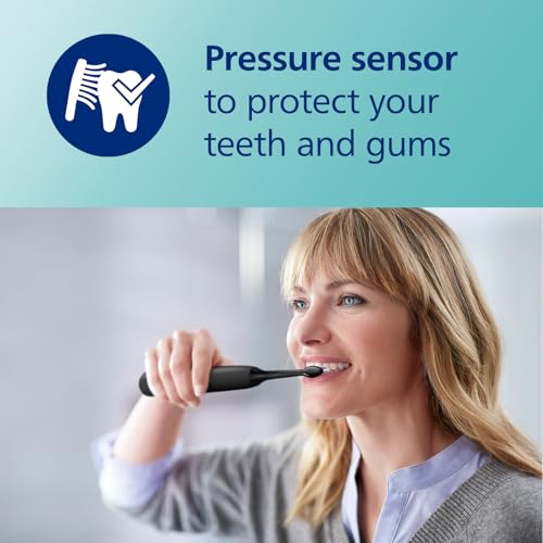 Philips Sonicare ProtectiveClean 4300 Electric Toothbrush, Sonic Toothbrush with Two Intensity Levels, Pressure Sensor and Timer