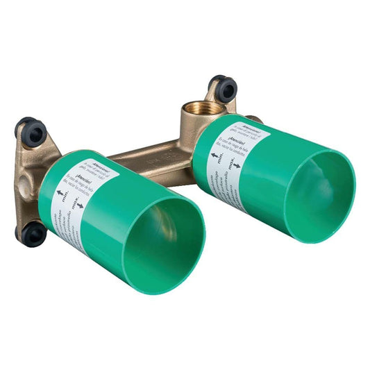 Hansgrohe Flush-Mounted Base Body for Single Lever Basin Mixer Tap for Wall Mounting