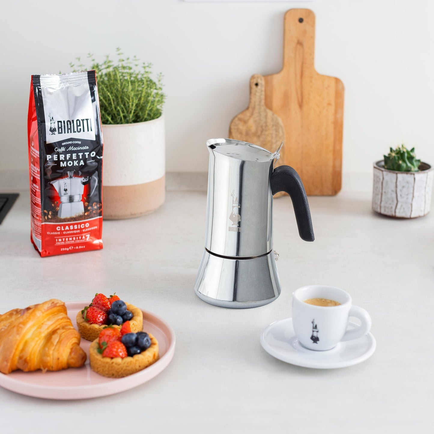 Bialetti New Venus Steel Coffee Maker