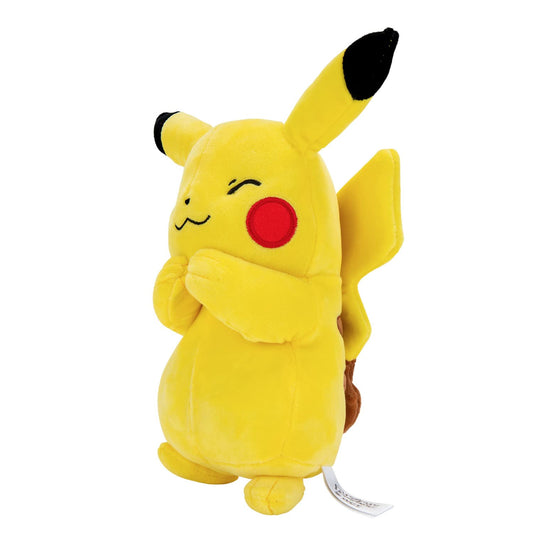 BANDAI - Pokémon - Pikachu Plush Toy - Plush Toy 20 cm - Very Soft - JW95245