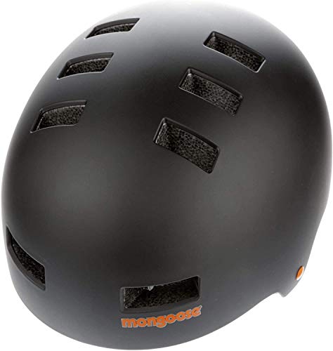 Mongoose Urban Hardshell Youth/Adult Helmet for Scooter, BMX, Cycling and Skateboarding