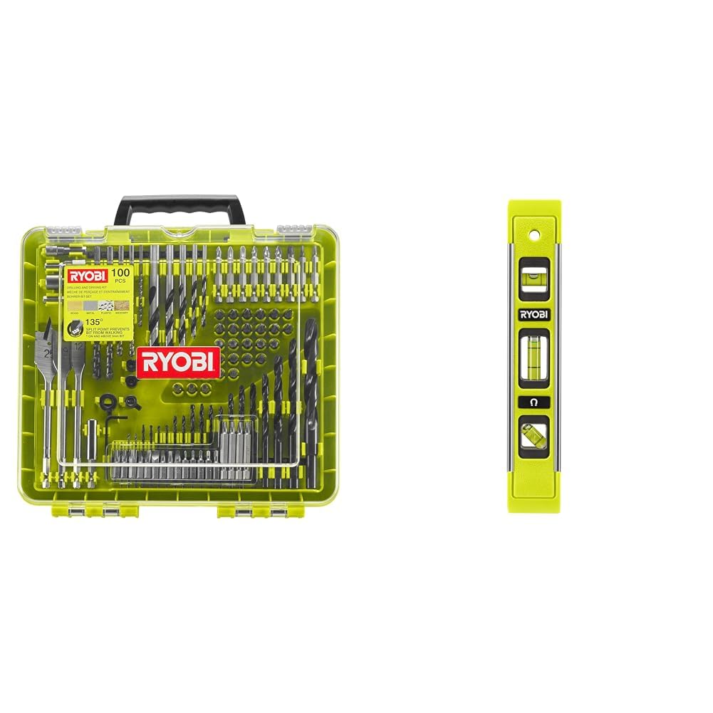 Ryobi RAKDD100 Drilling + Driving Kit (100 Piece)