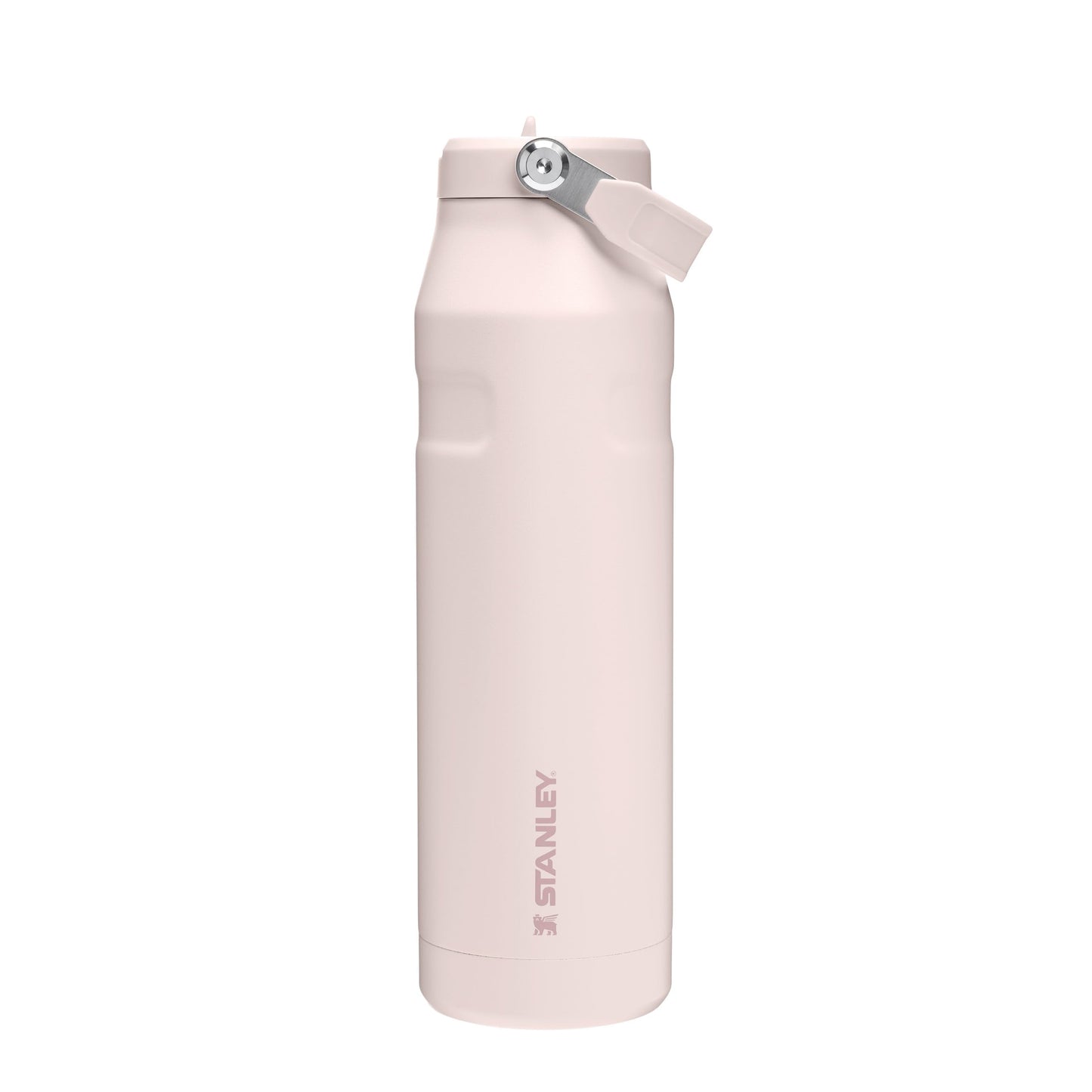 Stanley IceFlow Flip Straw 2.0 Sports Water Bottle with Straw - 15 Hours Cold - 3 Days Iced - Stainless Steel - BPA Free - Leak Resistant - Fits in Cup Holder - Dishwasher Safe