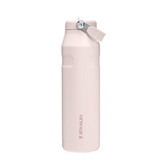 Stanley IceFlow Flip Straw 2.0 Sports Water Bottle with Straw - 15 Hours Cold - 3 Days Iced - Stainless Steel - BPA Free - Leak Resistant - Fits in Cup Holder - Dishwasher Safe