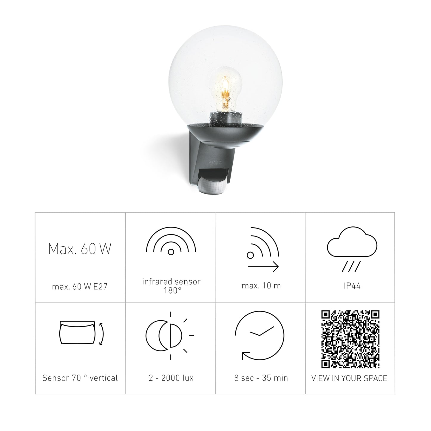 Steinel L 585 Outdoor Wall Light