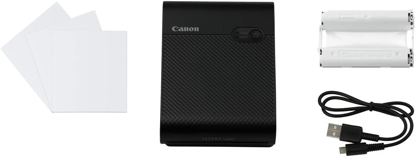 Canon SELPHY SQUARE QX10 Portable Colour Photo Wireless Printer