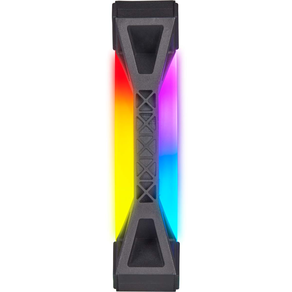 Corsair iCUE QL140 RGB, 140 mm RGB LED PWM Fan (34 Individually Addressable RGB LEDs, Speeds Up to 1,250 RPM, Low-Noise)